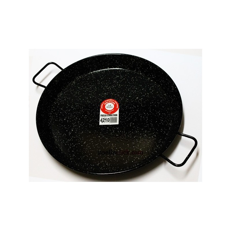 42 cm Enamelled Paella Pan