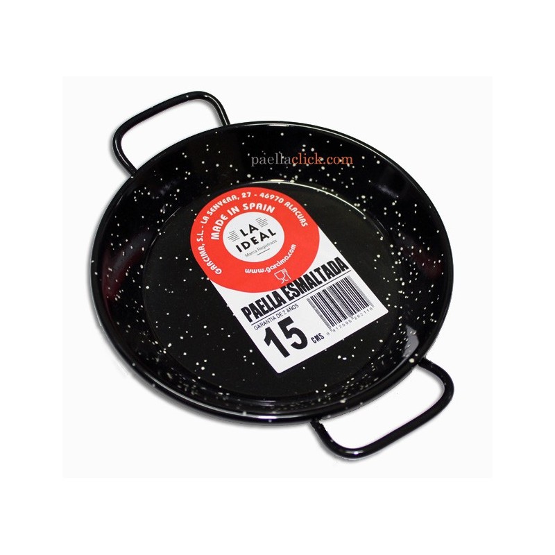 15 cm Enamelled Paella Pan (tapa's size)