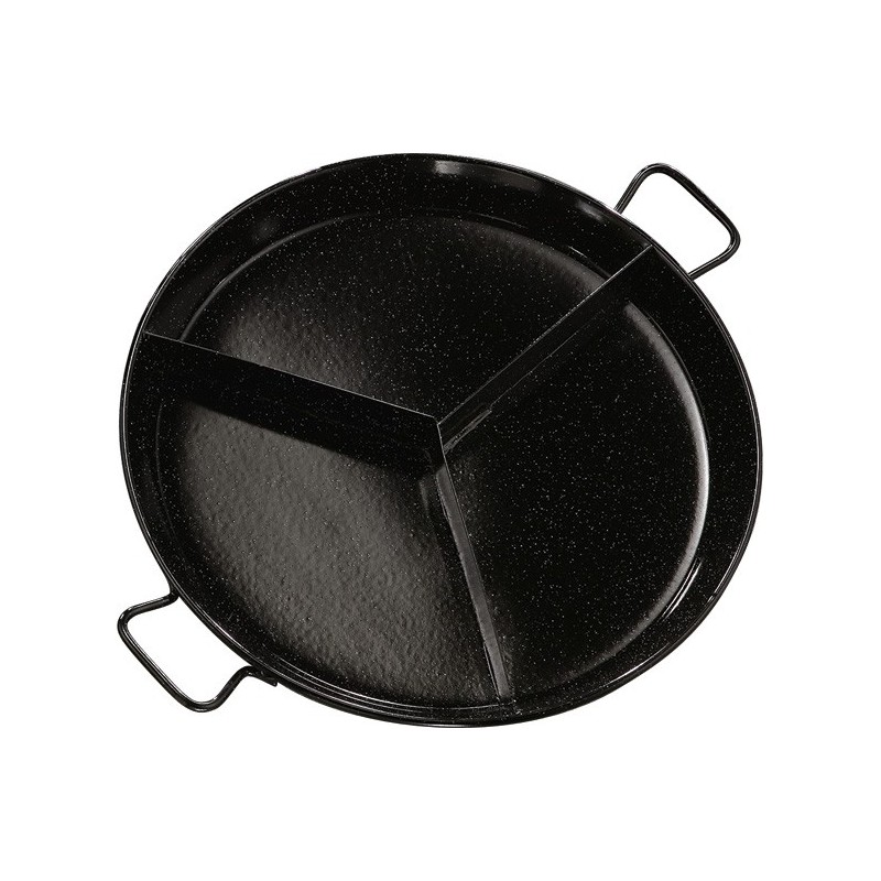 La Ideal - Paellera multigusto 50 cm (3 divisiones)