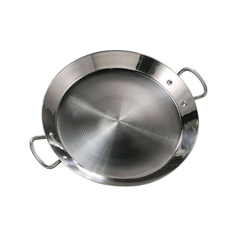 Guison - Paellera acero inoxidable fondo termodifusor 36 cm